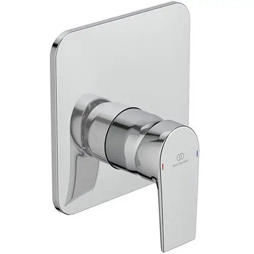 Ideal Standard Attrappe Brausearmatur UP Tesi mit Rosette (163x163mm) in Chrom.